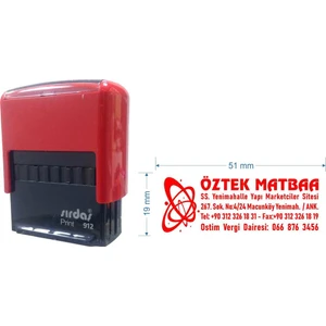 912 Kişiye Özel Şirket Kaşesi