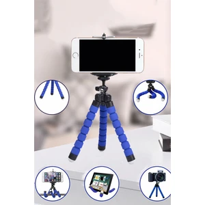 Sünger Ayaklı Akrobat Tripod (26 Cm) Telefon Tutucu Tripod Tiktok Youtuber Yayıncı Çekim Ayağı