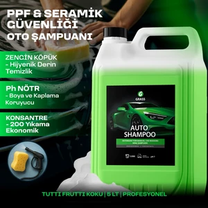 Oto Şampuanı 5lt – Tutti Frutti, Hızlı Köpüren, Ph Nötr, Boya Koruyucu
