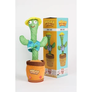 Kaktüs Oyuncak Konuşan Dans Eden Yabancı Müzikli Işıklı Ses Taklit Edebilen