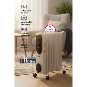 SFH-6938 Yağlı Radyatör-Beyaz