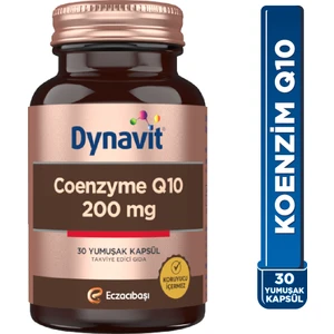 Coenzyme Q10 200 mg 30 Yumuşak Kapsül - Koenzim Q10