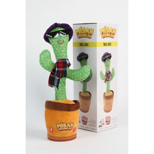 Konuşan Dans Eden Müzikli Işıklı Peluş Kaktüs Oyuncak