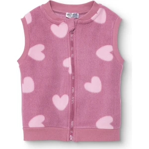 Hellobaby Kız Bebek Polar Yelek Atlet Kol