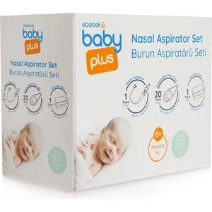 Baby Plus 20'li Burun Aspiratörü Seti