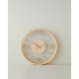 English Home Cara Duvar Saati 30 cm Krem