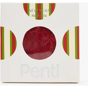 Kırmızı Easy Lace Hipster Külot