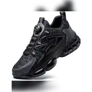 Cbtx Otomatik Bağcıklı Burun Korumalı Iş Ayakkabısı Ortopedik Delinmeye Dirençli