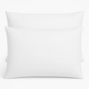 Gön Ev Tekstili Ev ve Otel Kullanımına Uygun Fermuarlı Beyaz Yastık Astarı 10'lu Paket 50X70 cm