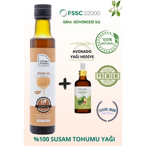 Las Frutas Yemeklik Susam Tohumu Yağı 250 ml