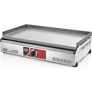 M70 70 cm Elektrikli Sanayi Tipi Sac Pleyt Izgara Barbekü