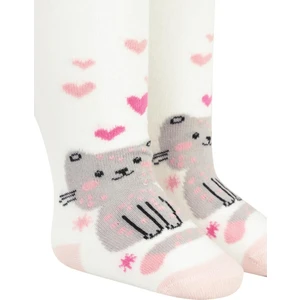 Civil Baby Kedi 6-18 Ay Bebek Kız Külotlu Çorap