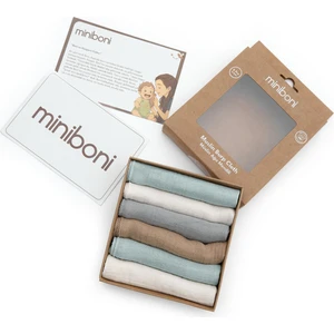 Organik 6’lı Müslin Bebek Ağız Mendili Seti