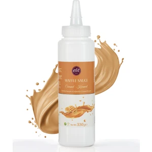 Elit Çikolata Waffle Krep Pankek Karamel Sos 330 gr Glutensiz