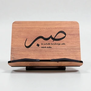 İsfahan TA Kitap Okuma Standı Masaüstü Ahşap Rahle