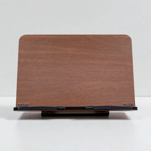 Ahşap Kitap Okuma Standı Masaüstü Ahşap Rahle