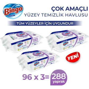 Yüzey Temizlik Havlusu Large Lavanta 96X3 (288 Yaprak)