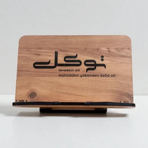 İsfahan TA Kitap Okuma Standı Masaüstü Ahşap Rahle