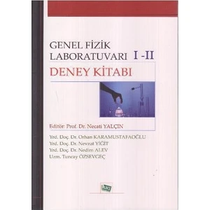 Anı Yayıncılık Genel Fizik Laboratuvarı 1-2 Deney Kitabı