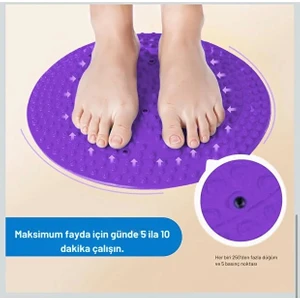 Manyetik Terapi Refleksoloji Ayak Masaj Matı – Dayanıklı Sert Plastik