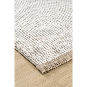 Estiva Home Bej Beyaz Iskandinav Tarzı Bukleli Yumuşak Halı – Bohem Stil, Salon, Oturma Odası, Koridor, Mutfak ve Çocuk Odası Yolluk Halısı