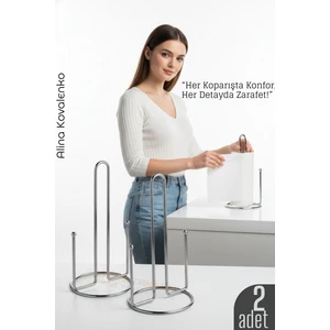 Kağıt Havlu Tutucu Metal 2 Adet 719902