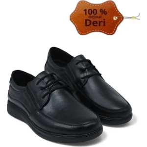 Magic Shoes Hakiki Deri Klasik Mevsimlik Baba Ayakkabısı