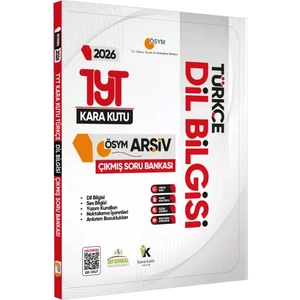 Karakutu Yayınları 2026 YKS-TYT Türkçenin Kara Kutusu DİL BİLGİSİ ÖSYM Çıkmış Soru Bankası Konu Özetli Dijital Çözümlü