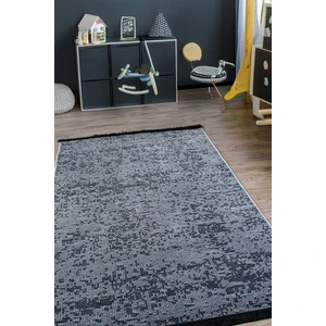 Estiva Home Gri Şönil Dokuma Kilim Halı – Hasır / Sisal Desen, Salon, Mutfak, Oturma ve Çocuk Odası Yolluk Halısı