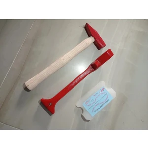 İnan Yapı Laminant Parke Profosyonel Usta Seti Mini Polyamid Döşeme Takozu, Çektirme Demiri 3CM*32CM ve 500GR Çekiç