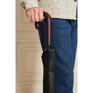 Sarıkaya Şemsiye 24 Telli Ahşap Saplı Baston Şemsiye