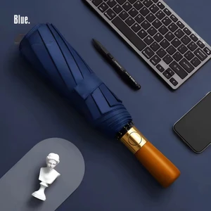 Sarıkaya Şemsiye Ahşap Saplı 10 Telli Luxury Şemsiye