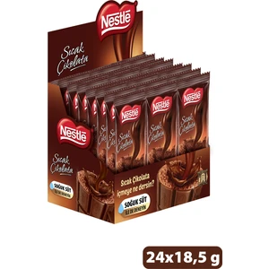 Sıcak Çikolata 24 Adet 18,5 gr Lezzetli ve Yoğun Aroma
