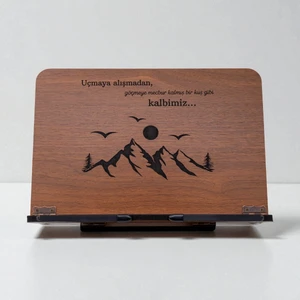 İsfahan TA Kitap Okuma Standı Masaüstü Ahşap Rahle