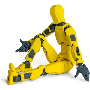 Lucky 13 Titan 13 Dummy Hareketli Figür 3D Baskı Asker figür mannequin 14cm , 11 çift farklı el işaretleri ve mini sandık