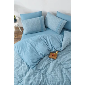 Mami Home Pamuklu Çift Kişilik Lüx Nevresim Takımı Çiçekli