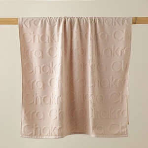 Logolu Plaj Havlusu Açık Kayısı