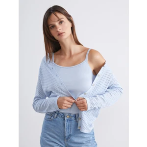 U Yaka Askılı Kadın Triko Atlet