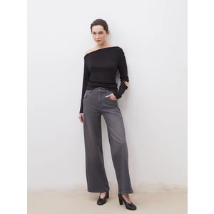 Wideleg Kadın Jean Pantolon