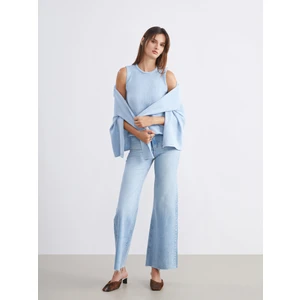 Wideleg Kadın Jean Pantolon