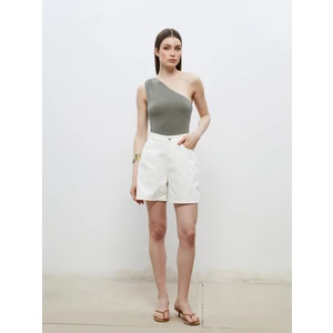 Loose Fit Kadın Jean Şort