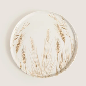 Spiga Servis Tabağı 26 cm Natural