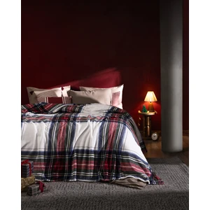 Madame Coco Clorel Çift Kişilik Welsoft Baskılı Battaniye - Lacivert