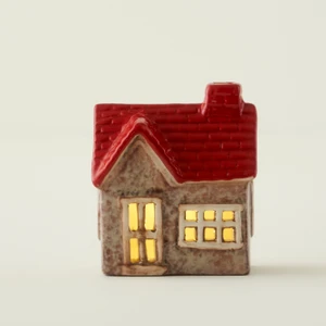 Bella Maison Home Yılbaşı Ledli Aydınlatma Kırmızı (10x7x11 cm)