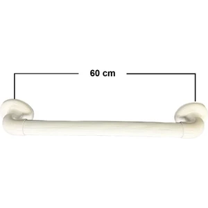 Serel Tutunma Barı 60 cm Beyaz Tırtıklı