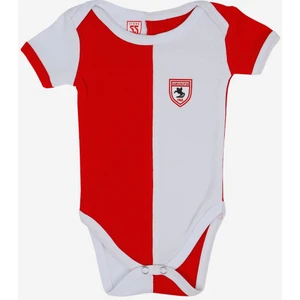 Kırmızı-Beyaz Bebek Zıbın