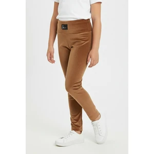 Armalı Kız Çocuk Kadife Tayt - 26K 02443