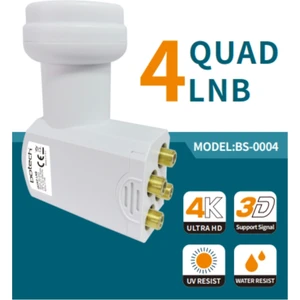 BOTECHBS-000S4UNIVERSAL Quad 4'lü ( Dörtlü ) Bağımsız Lnb