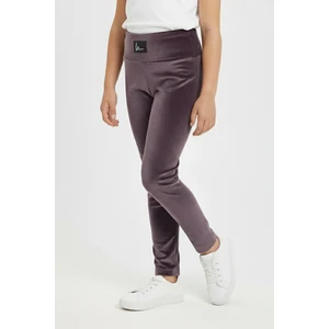 Armalı Kız Çocuk Kadife Tayt - 26K 02443