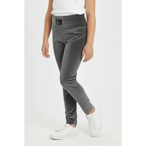 Armalı Kız Çocuk Kadife Tayt - 26K 02443